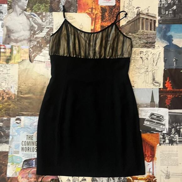 Gia + Co Mini Ruched Mesh Dress - Picture 2 of 7